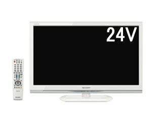 LED AQUOS LC-24K9-W [24インチ ホワイト系]の価格 【SHARP】と詳細ページ、液晶 TV【ディスクグループ】