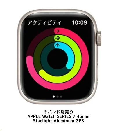MKNP3J/A Apple Watch Series 7 GPSモデル mm [スターライト