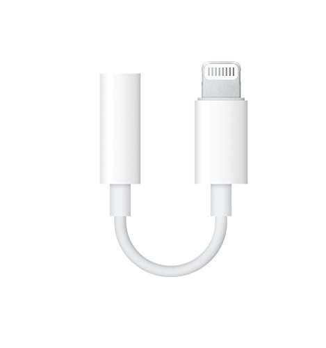 Apple Lightning - 3.5mmヘッドフォンジャックアダプタ MMX62J/A 国内純正品 iPhone/iPad/iPod対応