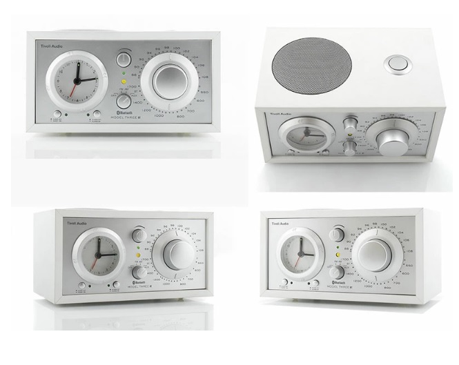 Tivoli Audio Model Three BT White Silver M3BT2-1774-JP