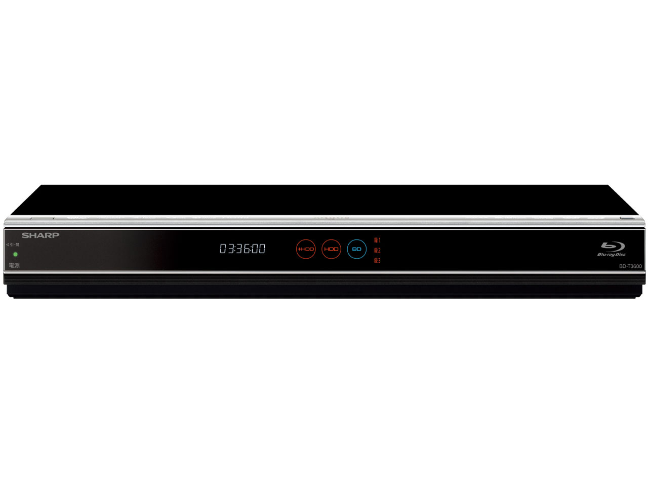 AQUOSブルーレイ BD-T3600の価格 【SHARP】と詳細ページ、HDD/DVDレコーダー DVD【ディスクグループ】